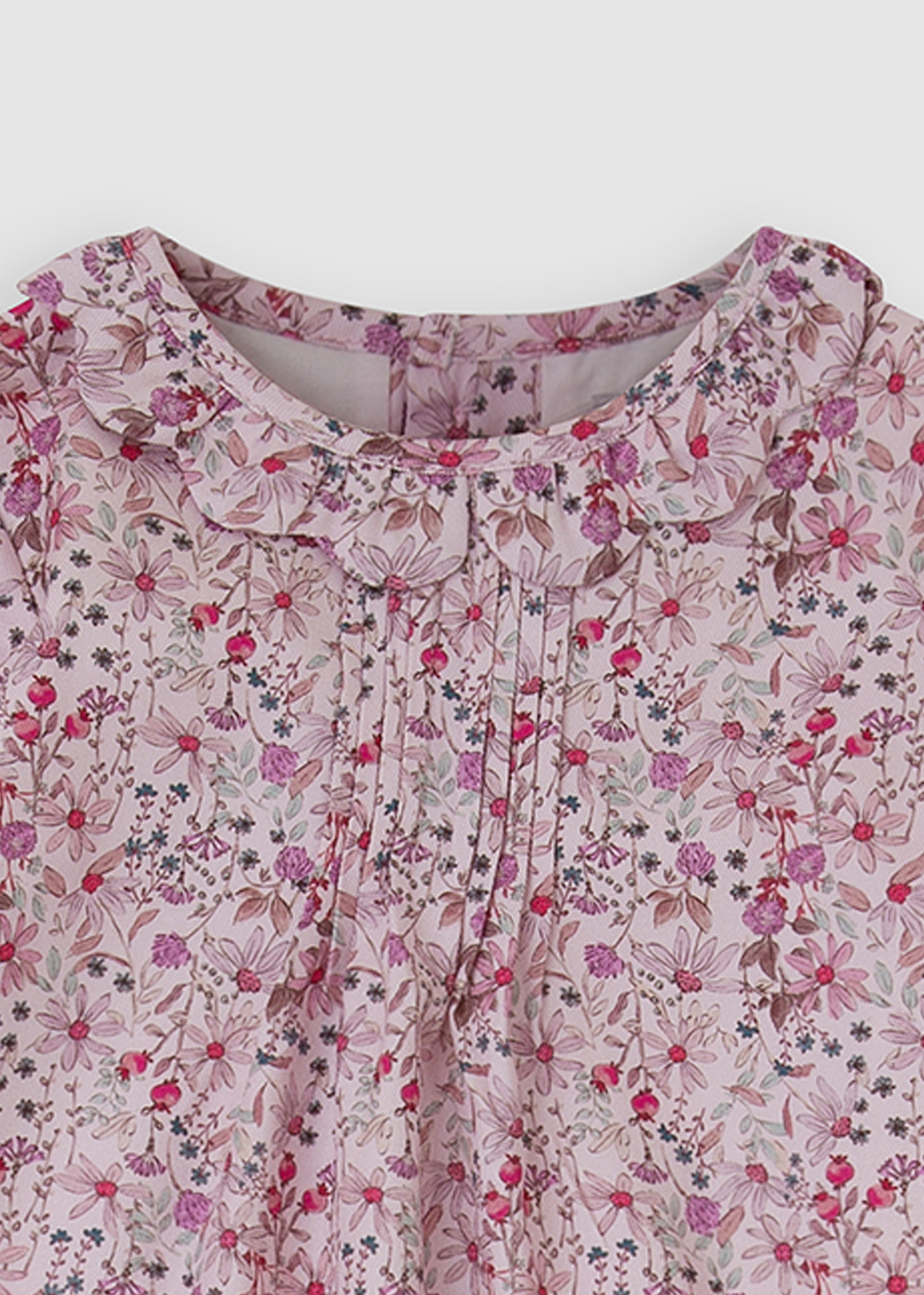 Vestido pétalo flores