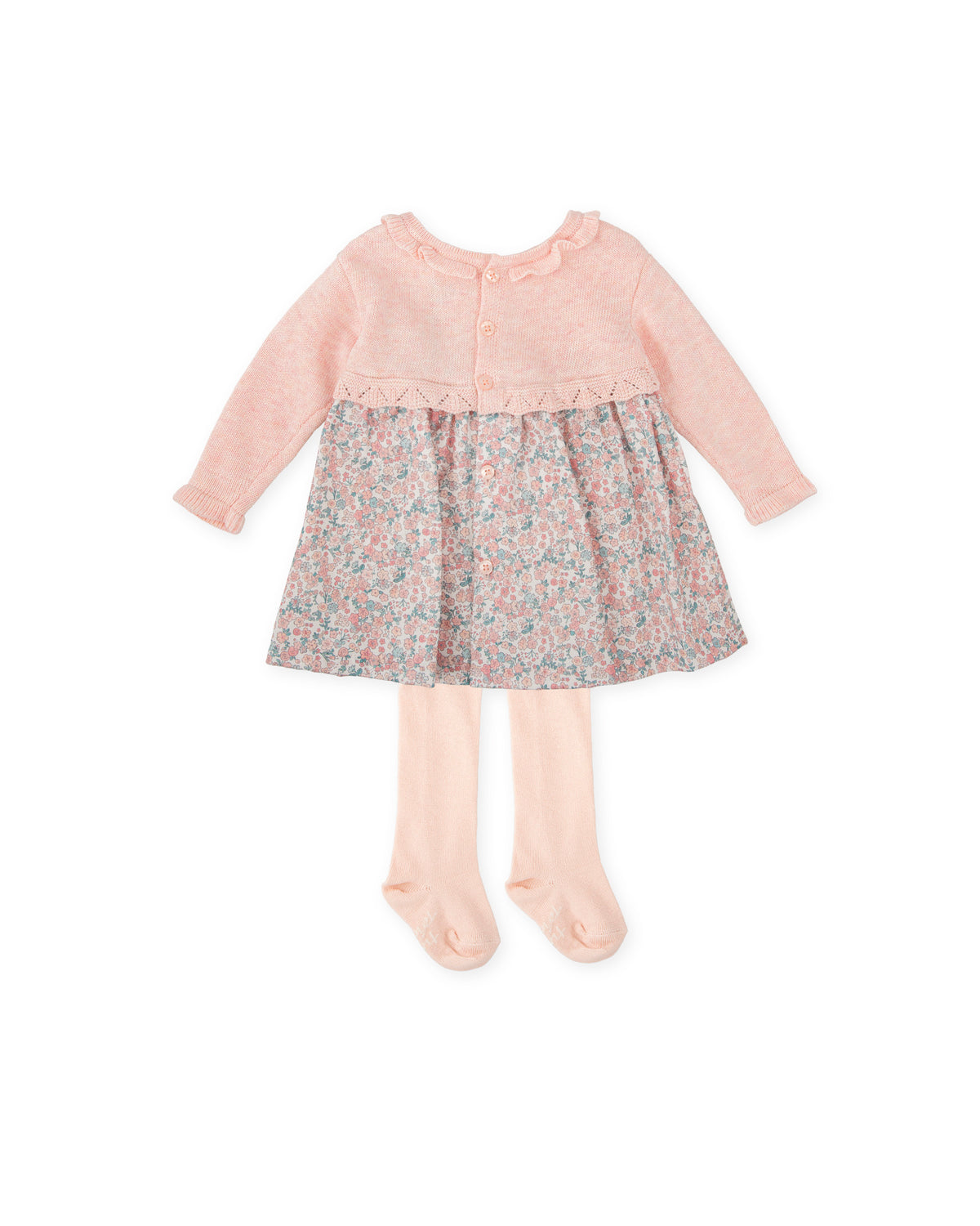 Vestido con leotardos