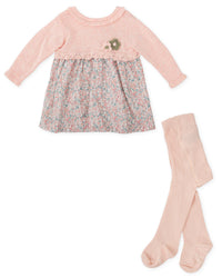 Vestido con leotardos