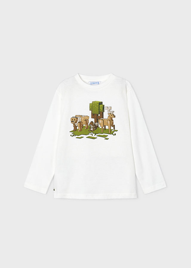 Camiseta m/l "nature" niño