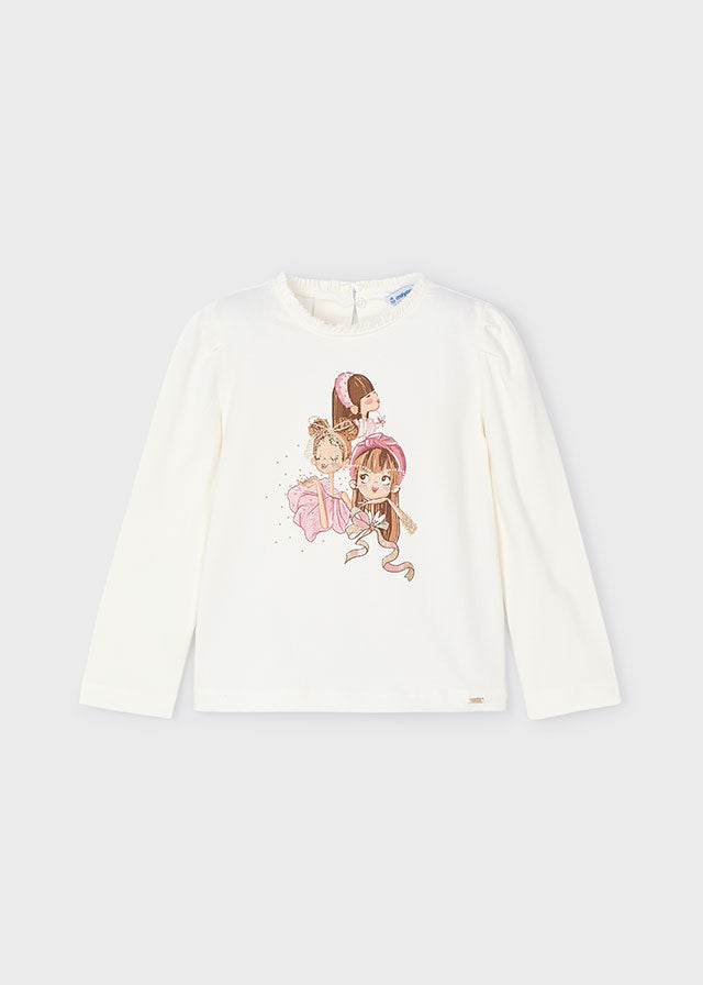 Camiseta m/l niña