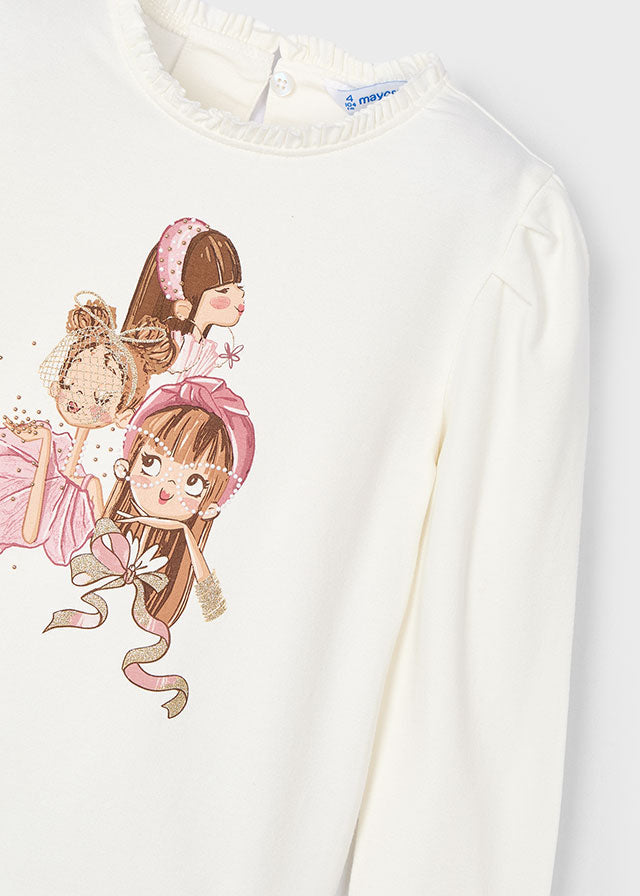 Camiseta m/l niña