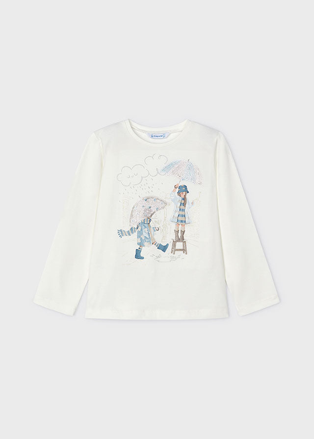 Camiseta m/l niña