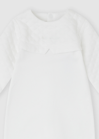 Pelele blanco acolchado blanco