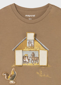 Camisela m/l "Play granja"