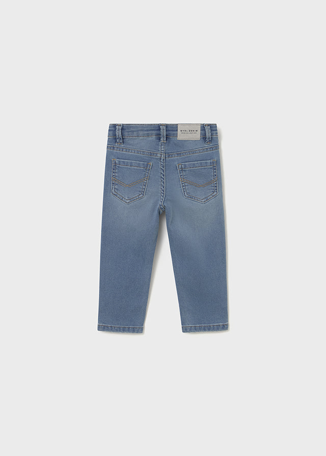 Pantalón vaquero básico bebé