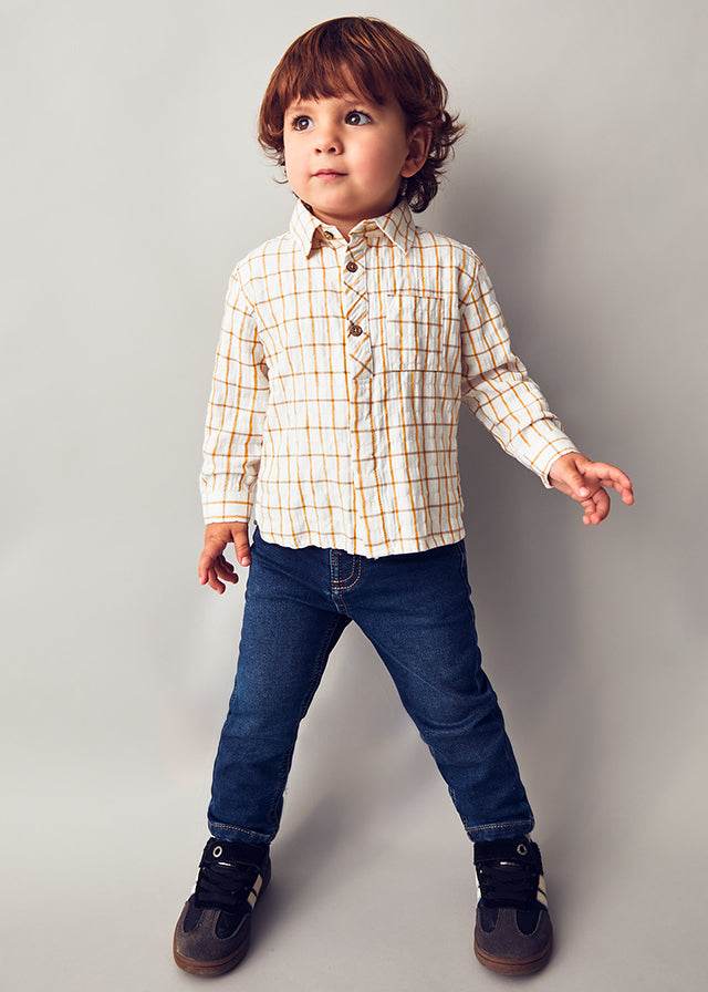 Pantalón vaquero básico bebé