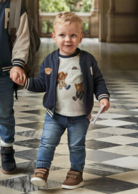 Pantalón vaquero jogger bebé