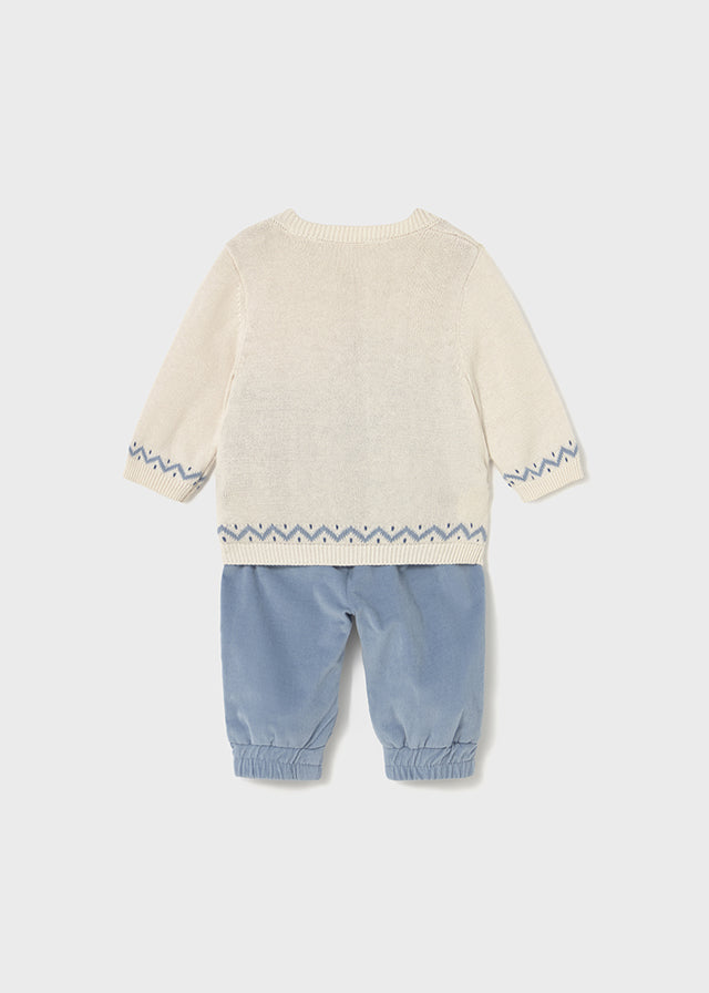 Conjunto pantalón y jersey