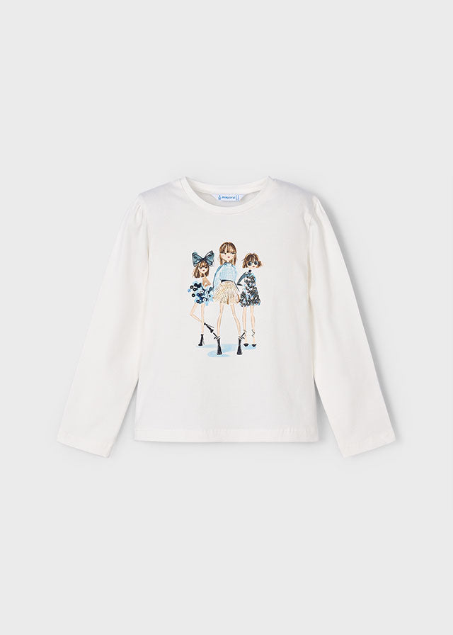 Camiseta muñecas niña