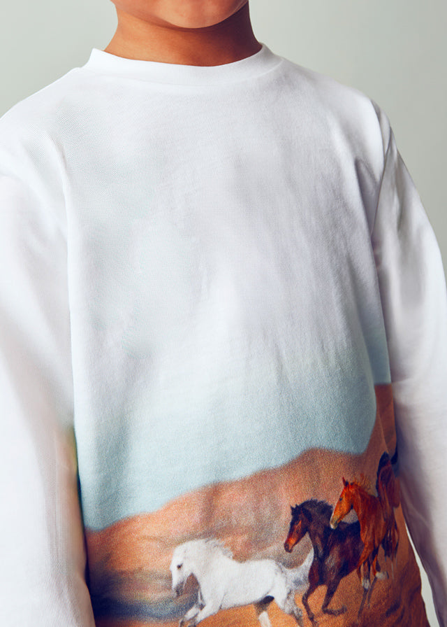 Camiseta posicionado niño