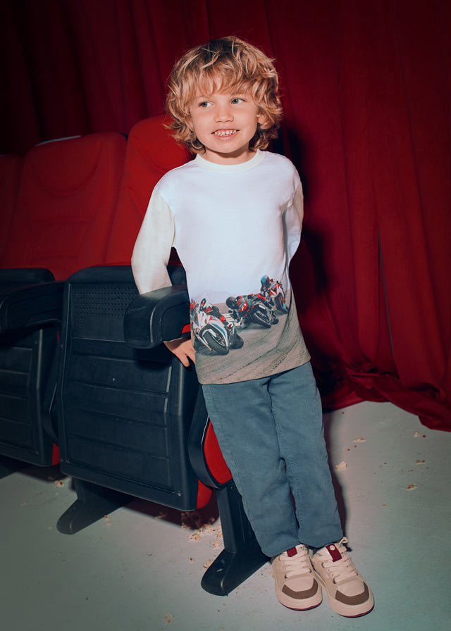 Camiseta posicionado niño