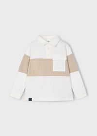 Polo punto rayas niño