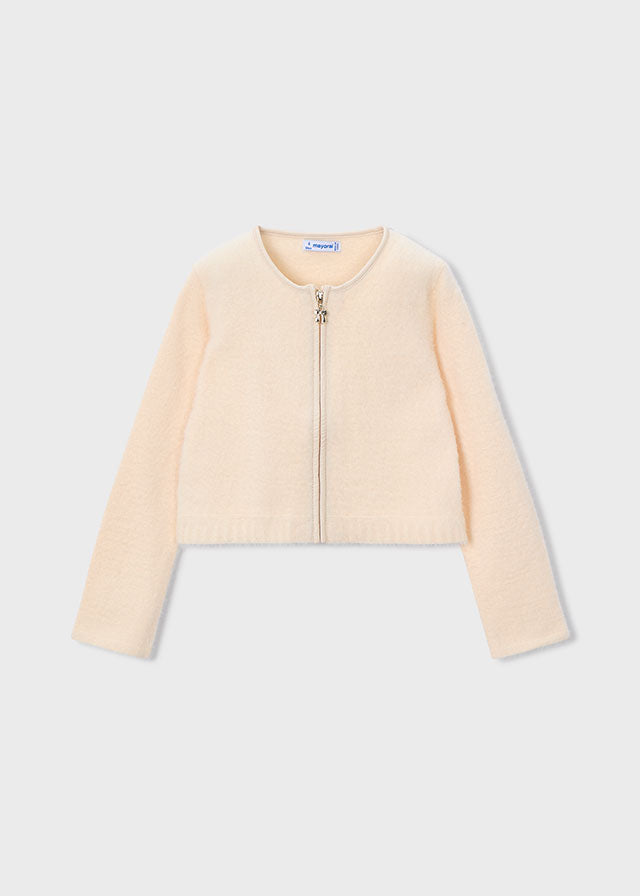 Rebeca tricot pelo niña