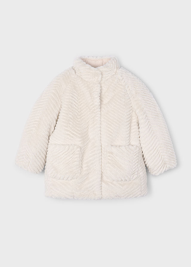 Abrigo pelo niña