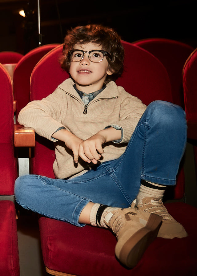 Pantalón vaquero ajustado niño