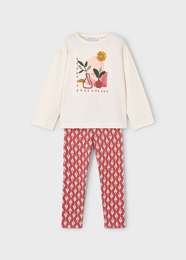 Conjunto leggings estampado