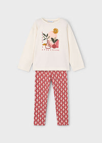 Conjunto leggings estampado