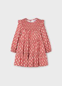 Vestido viella estampado