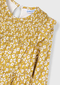 Vestido viella estampado
