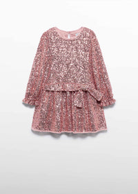 Vestido lentejuelas niña