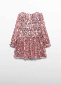 Vestido lentejuelas niña