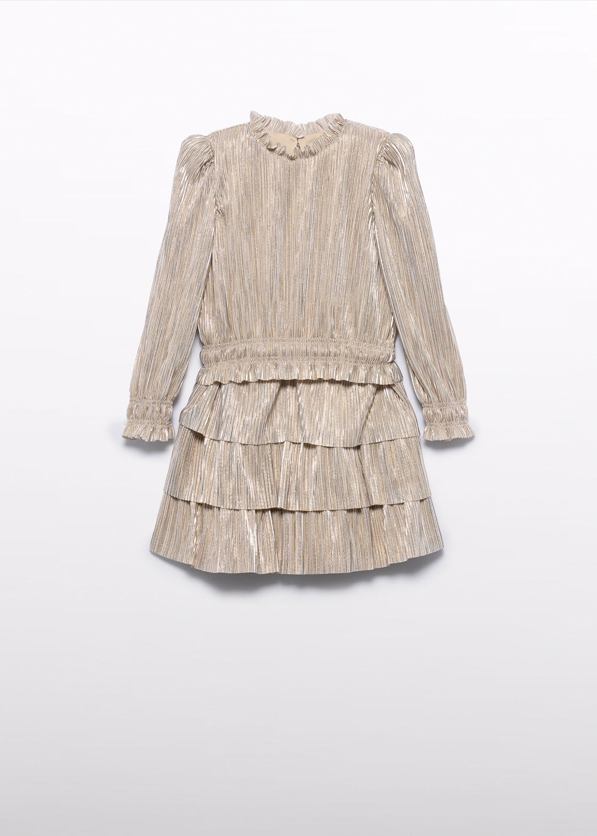 Conjunto falda punto plisado brilli niña