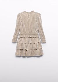 Conjunto falda punto plisado brilli niña