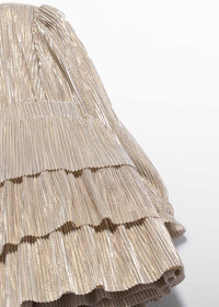 Conjunto falda punto plisado brilli niña