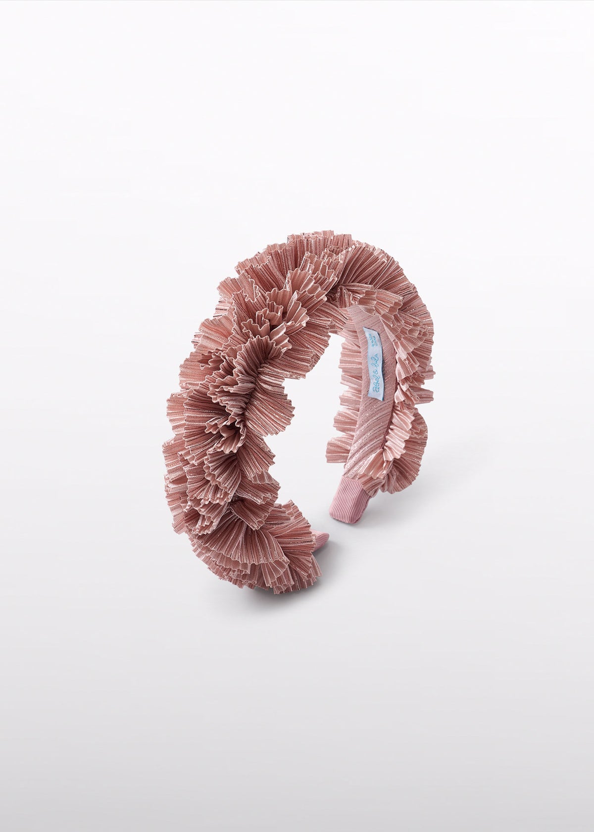 Diadema punto plisado niña