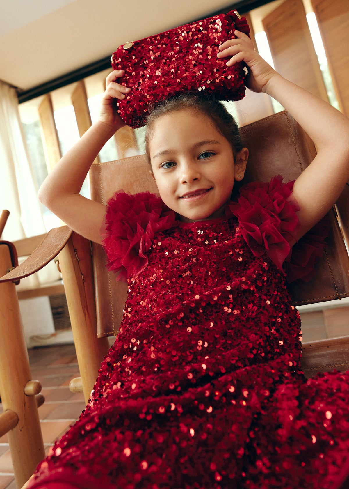 Bolso lentejuelas niña