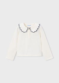 Polo básico cuello peter niña
