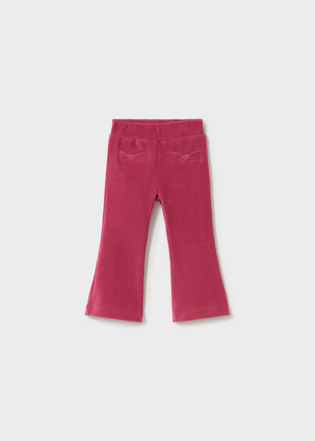 Pantalón básico punto pana bebé