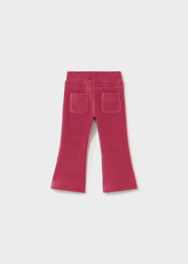 Pantalón básico punto pana bebé