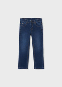 Pantalón vaquero básico regular fit niño
