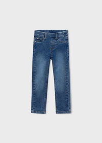 Pantalón vaquero básico niña