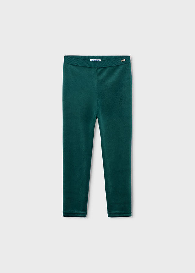 Leggings terciopelo básico niña