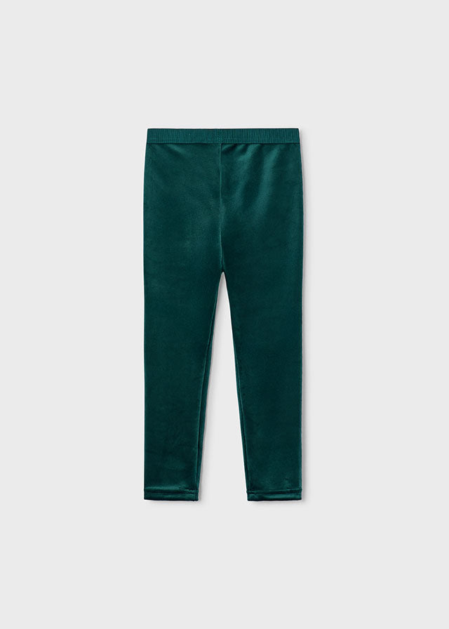 Leggings terciopelo básico niña