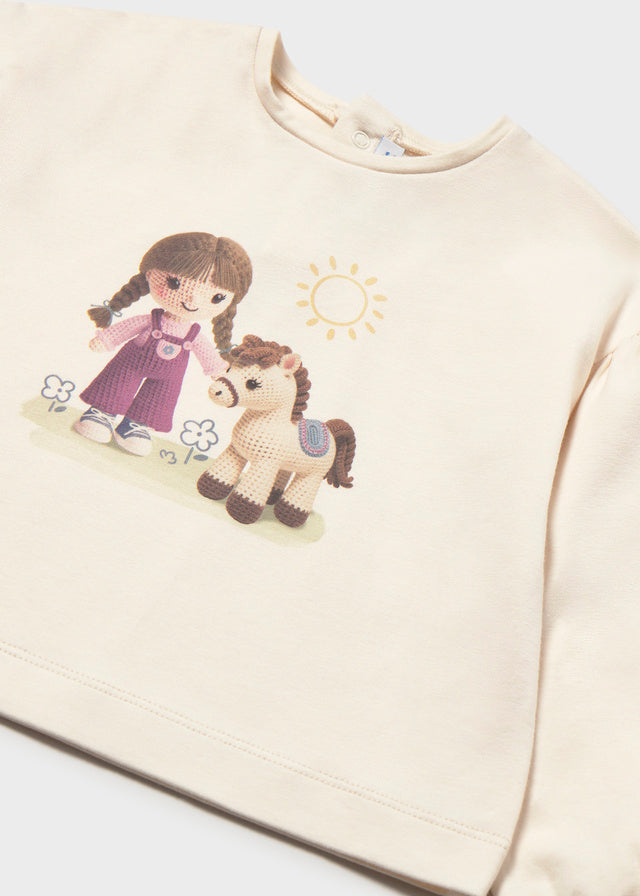 Camiseta muñeca bebé