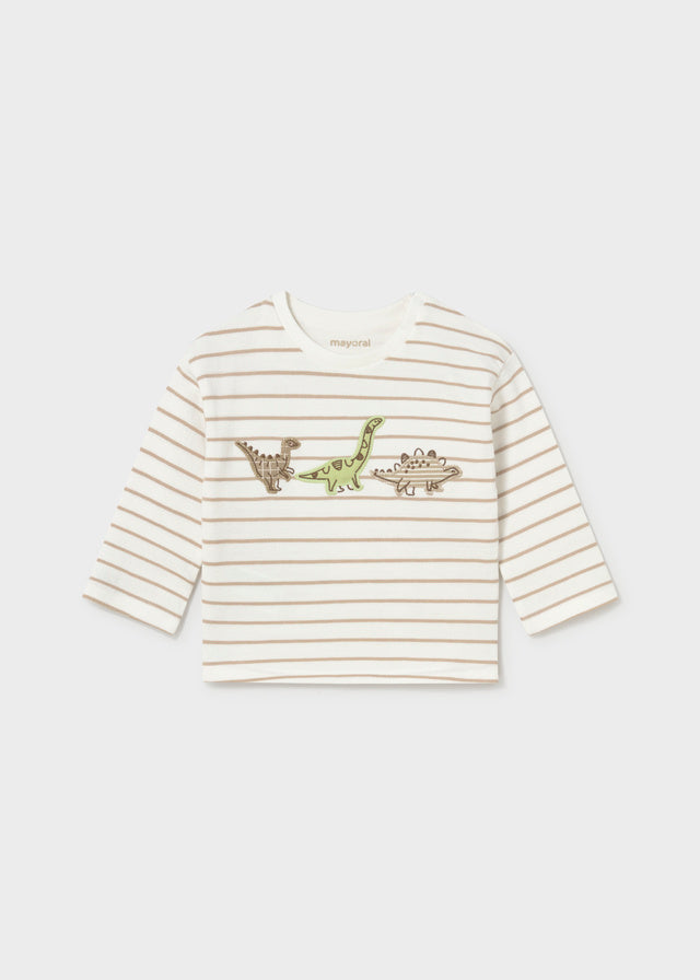 Camiseta bordada bebé