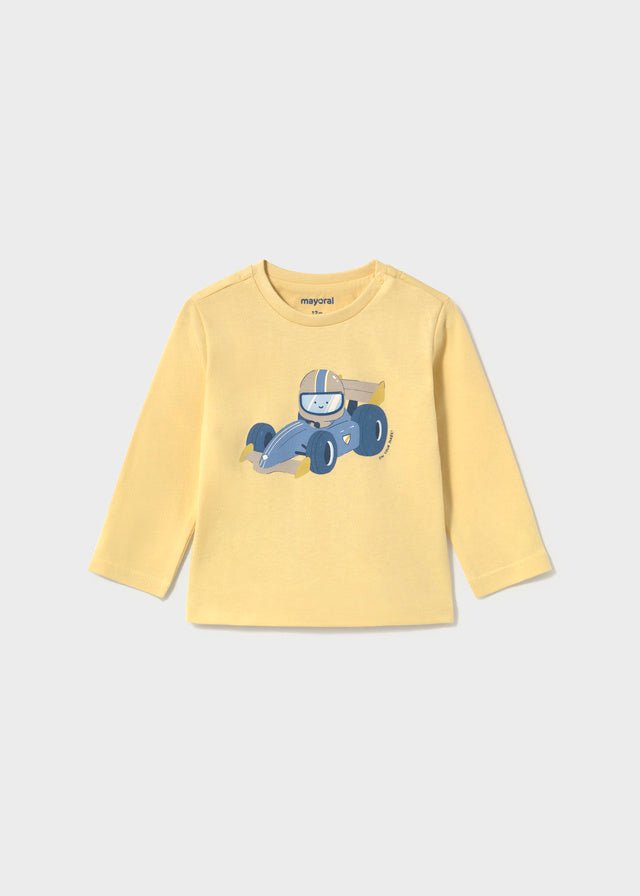 Camiseta coches bebé