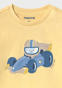 Camiseta coches bebé