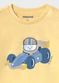 Camiseta coches bebé