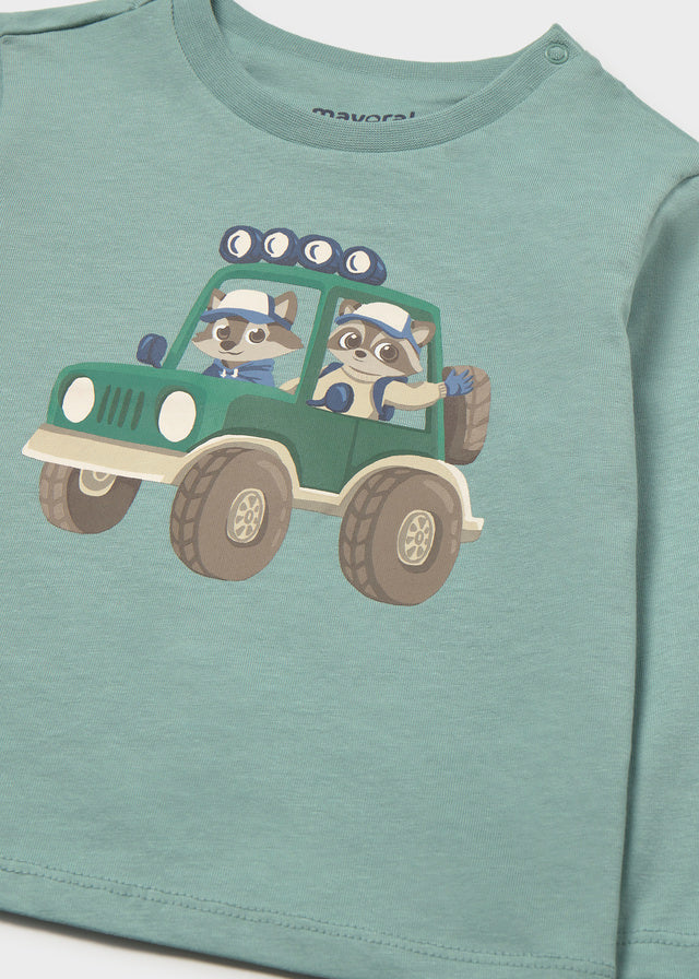 Camiseta vehículo bebé