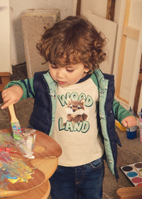 Camiseta peluche bebé