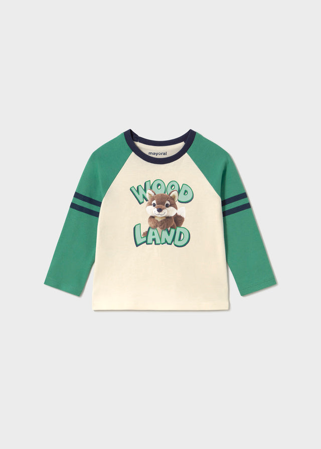 Camiseta peluche bebé
