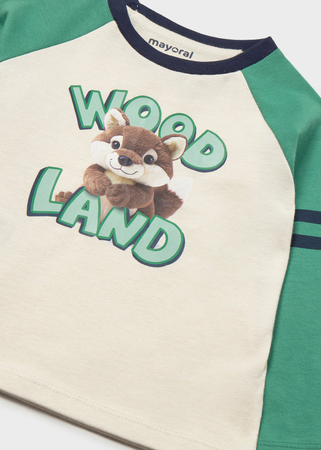 Camiseta peluche bebé