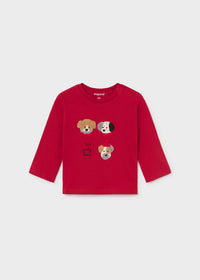 Camiseta bordada bebé