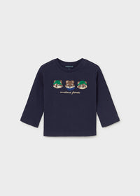 Camiseta bordada bebé