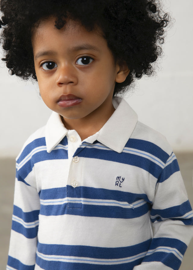 Polo rayas bebé